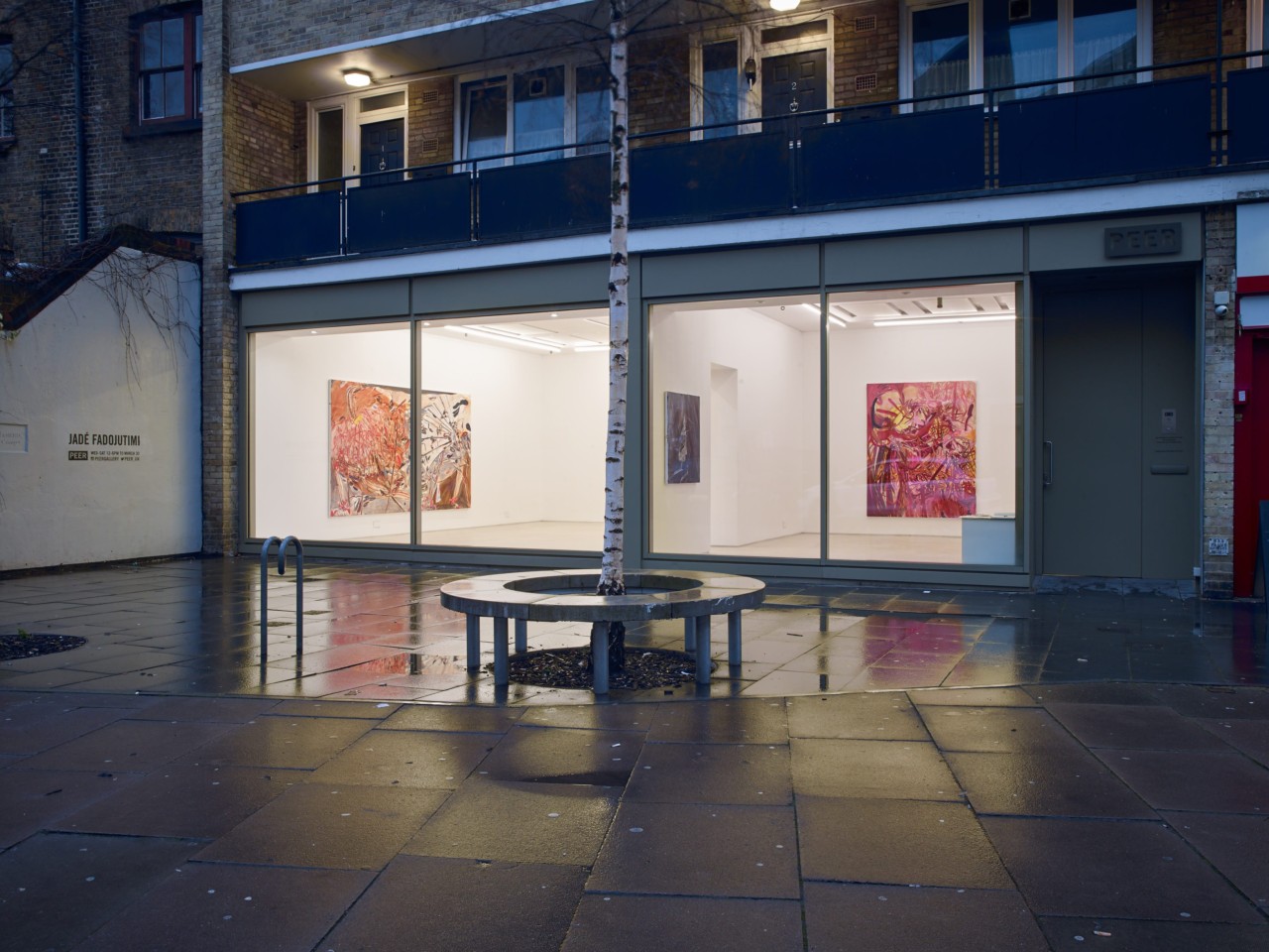 Installation view of ‘Jadé Fadojutimi: The Numbing Vibrancy of Characters in Play’. Photo: Stephen White