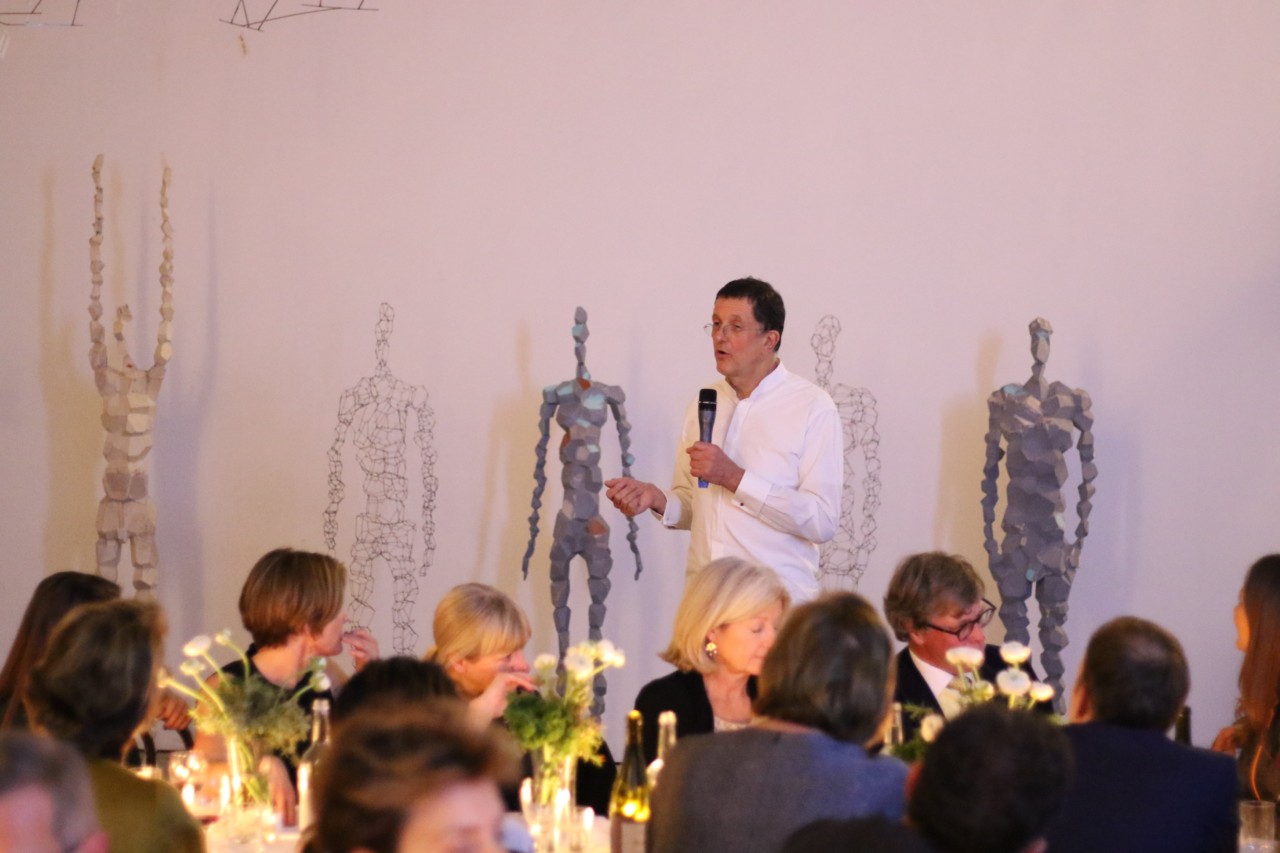 The Artist's Table with Antony Gormley, 29 November 2016. Photo: Keymea Yazdanian