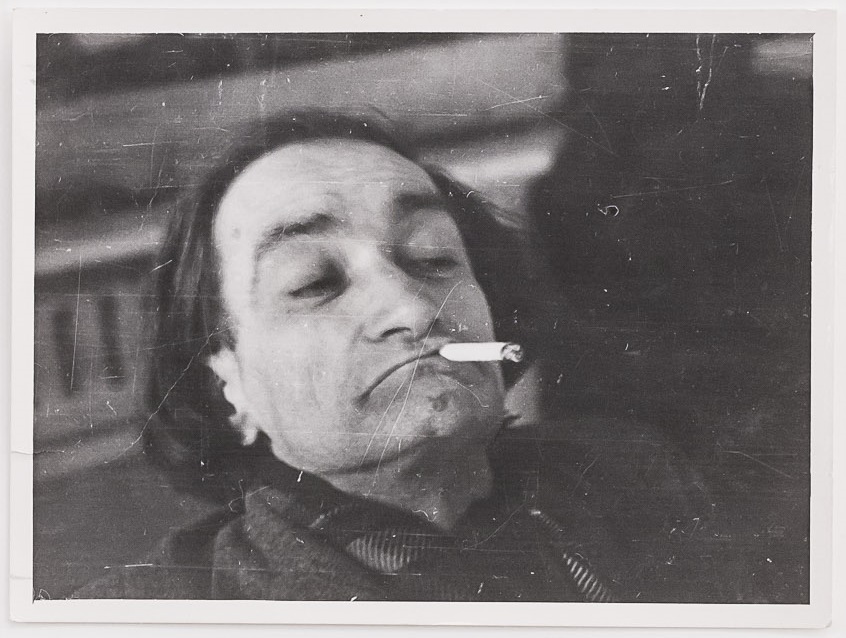 Georges Pastier, Portrait of Artaud, 1948. Vintage print, 11.6 x 8.6 cm. Courtesy the Bibliotheque national de France and Cabinet, London