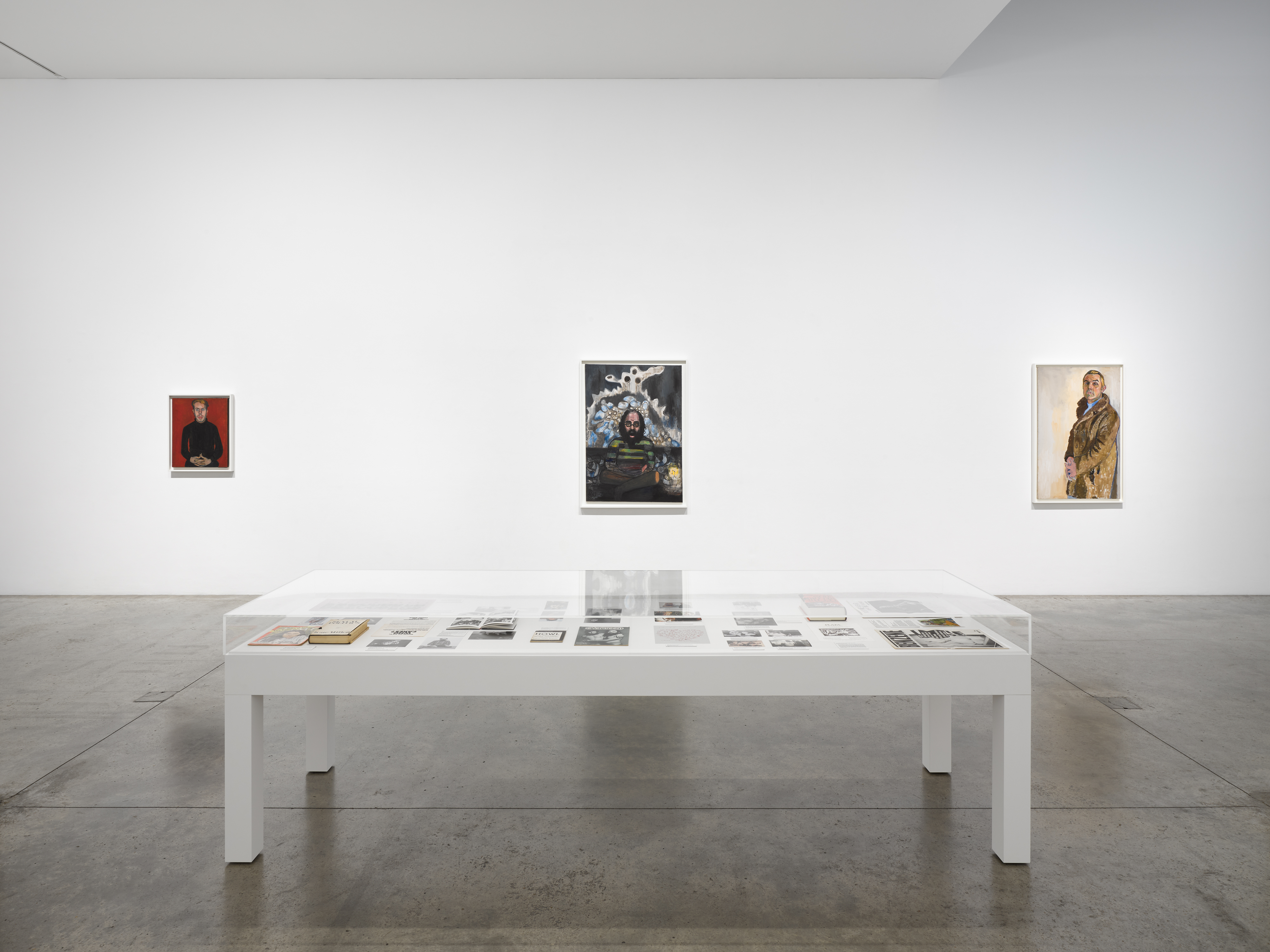 Installation view, At Home: Alice Neel in the Queer World, © The Estate of Alice Neel Courtesy The Estate of Alice Neel, David Zwirner, and Victoria Miro