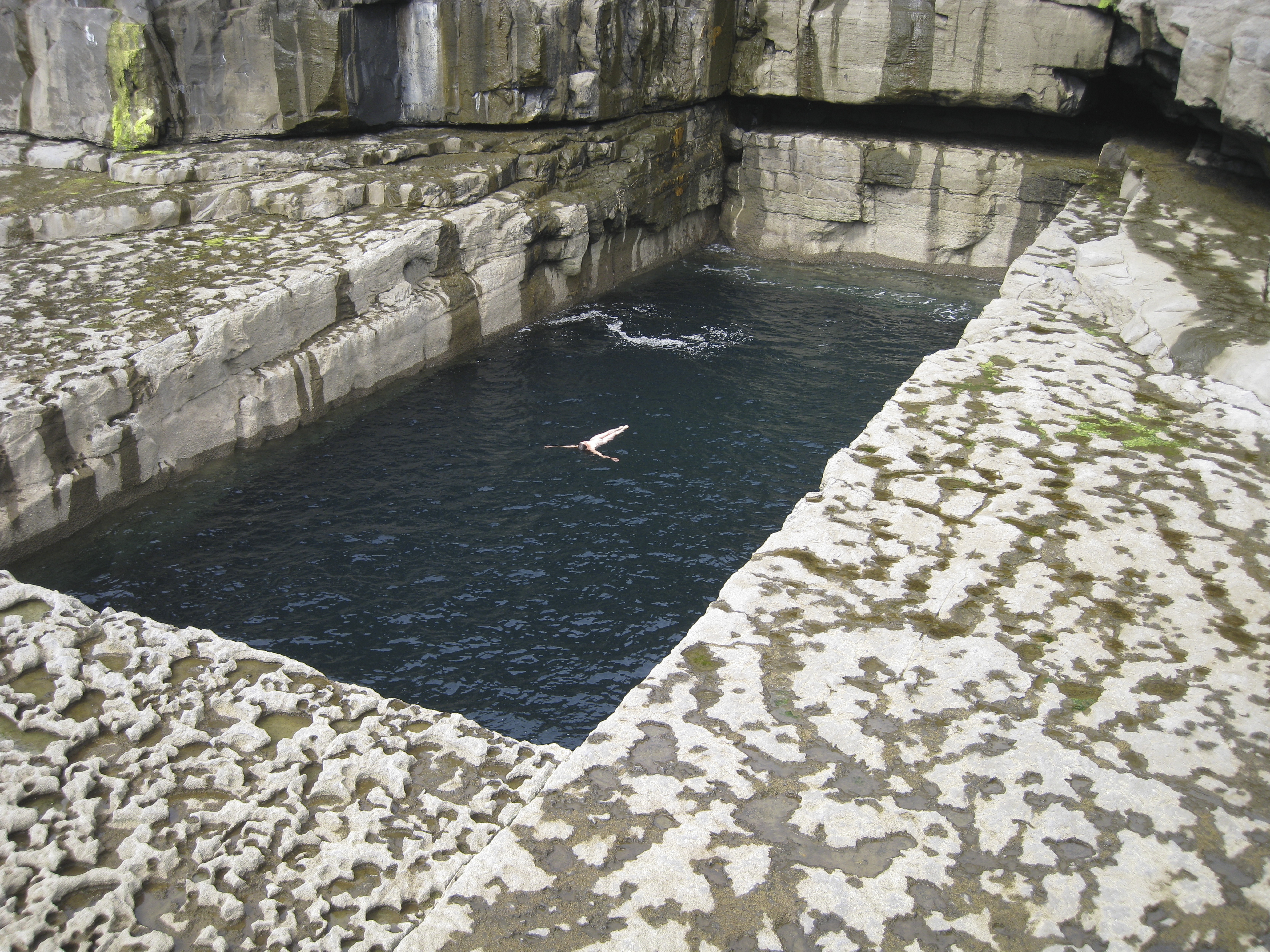 Dorothy Cross. Poll Na bPéist (The Worm Hole) (2008) Photograph