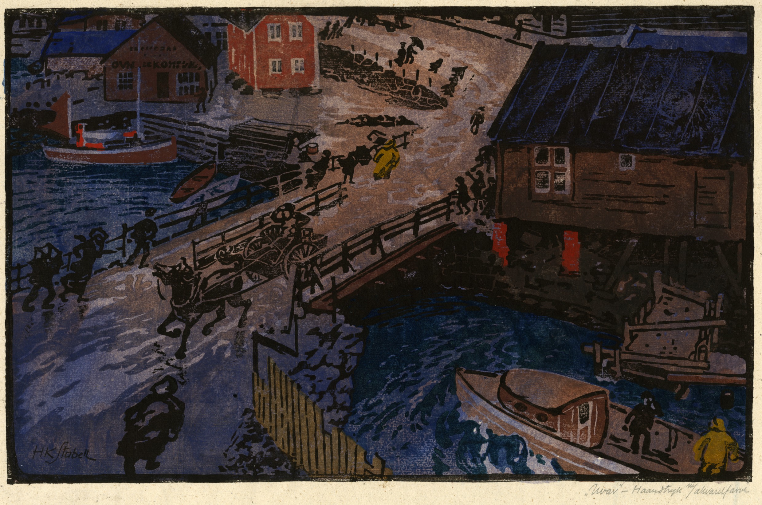 Temporary Bridge, Åalesund (1904)