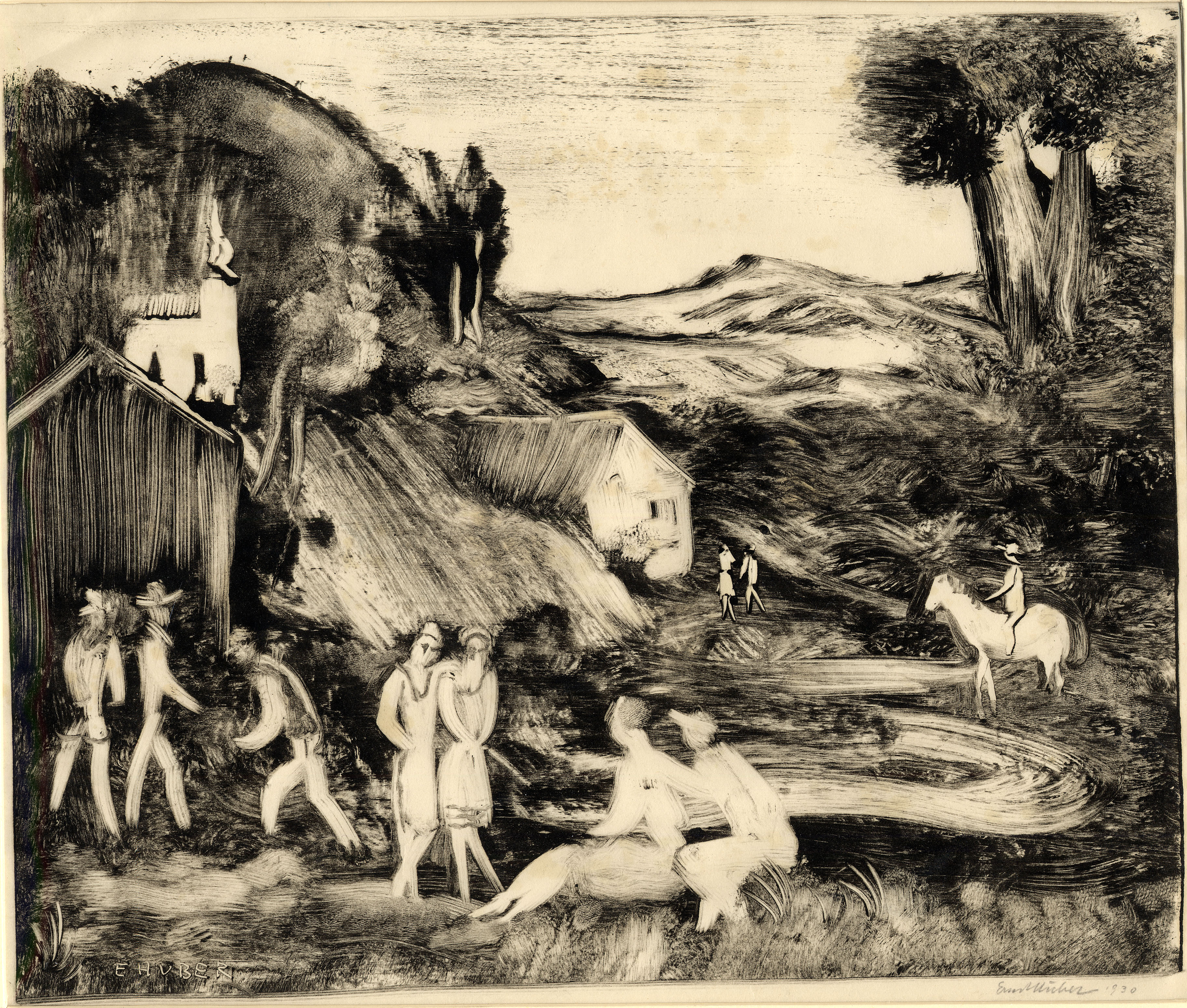 Landscape with Figures (1930)