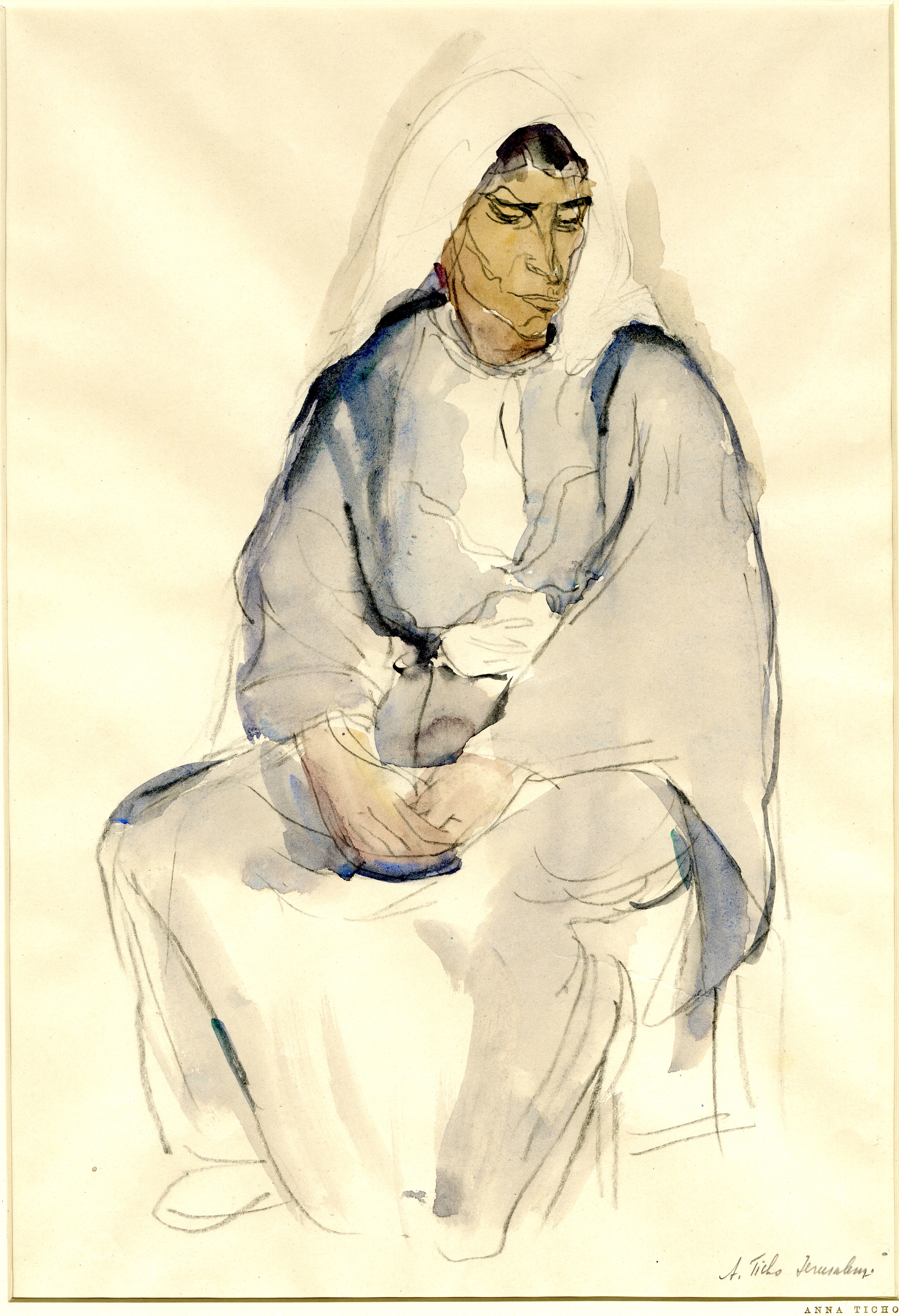 Study of an Arab woman (1909-1936)