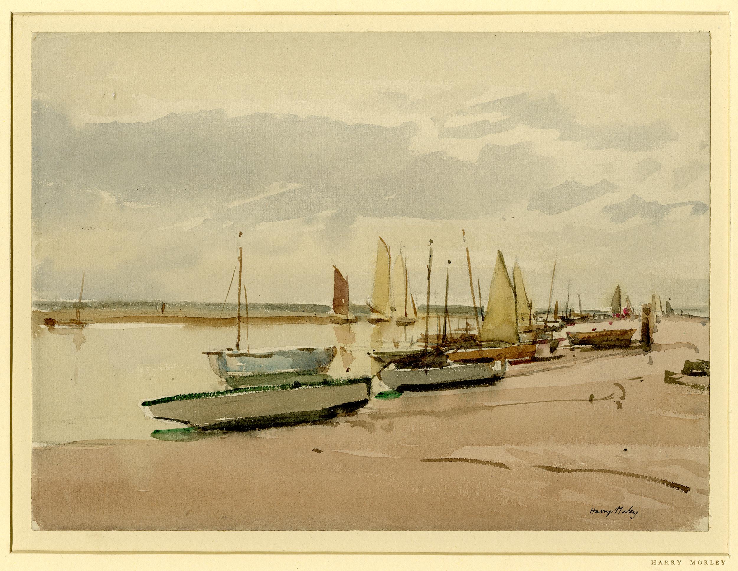 Low tide, Blakeney (circa 1937)