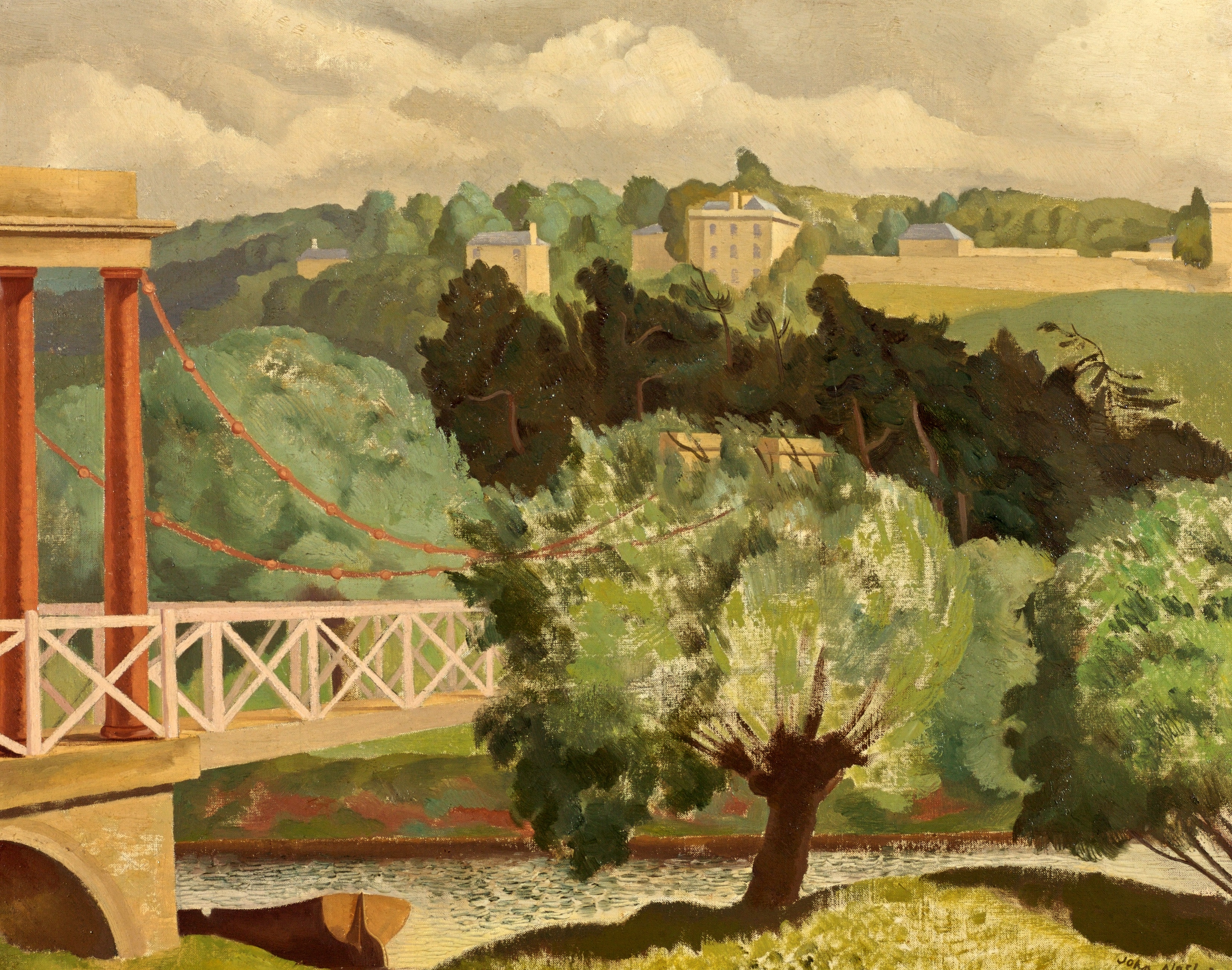 Suspension Bridge, Bath (1927)