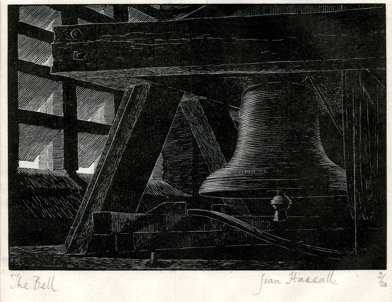 The bell (Illustration F. B. Young's 'Portrait of a village', London: 1937) (1937)