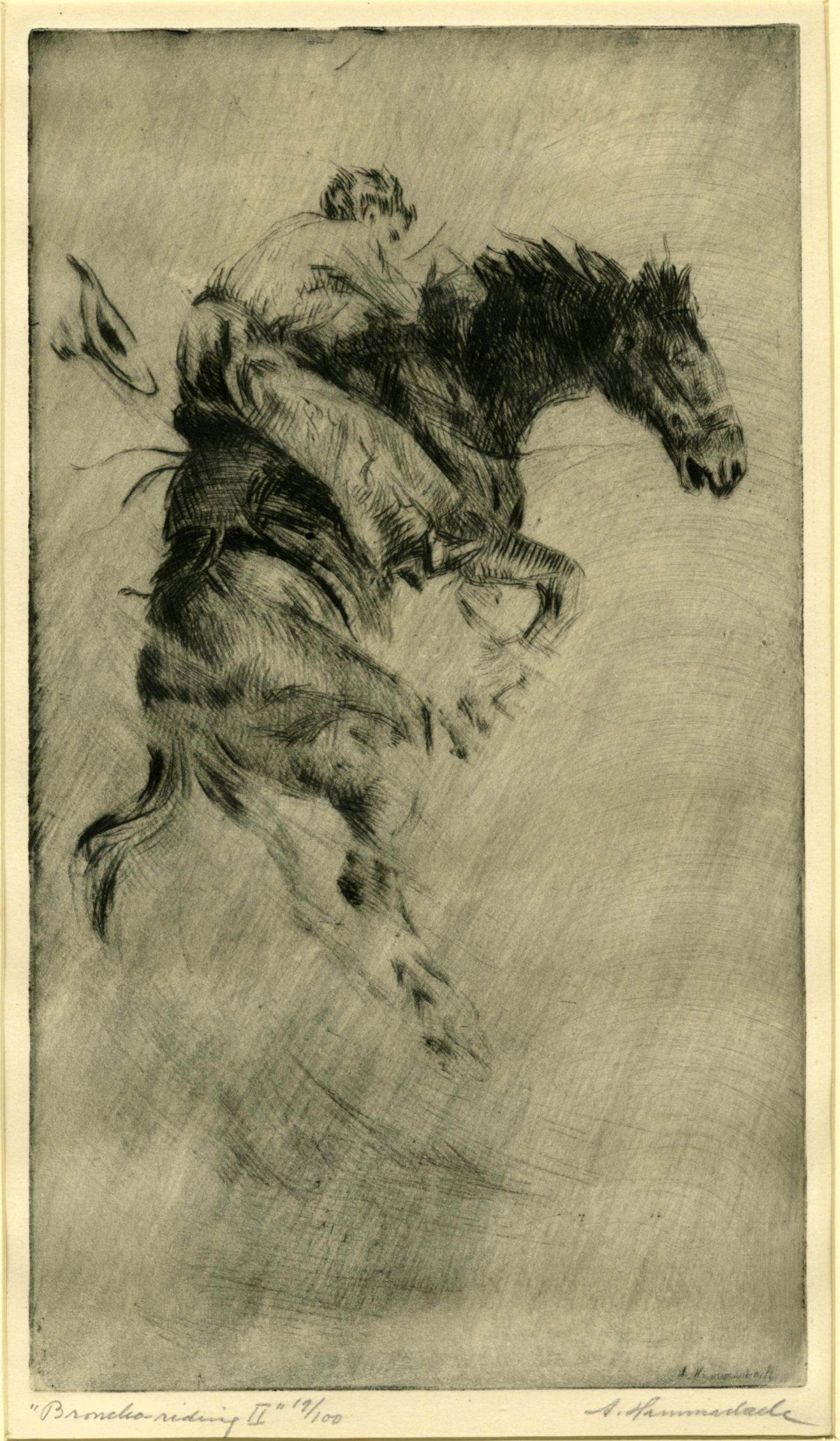 Broncho riding II (1938)