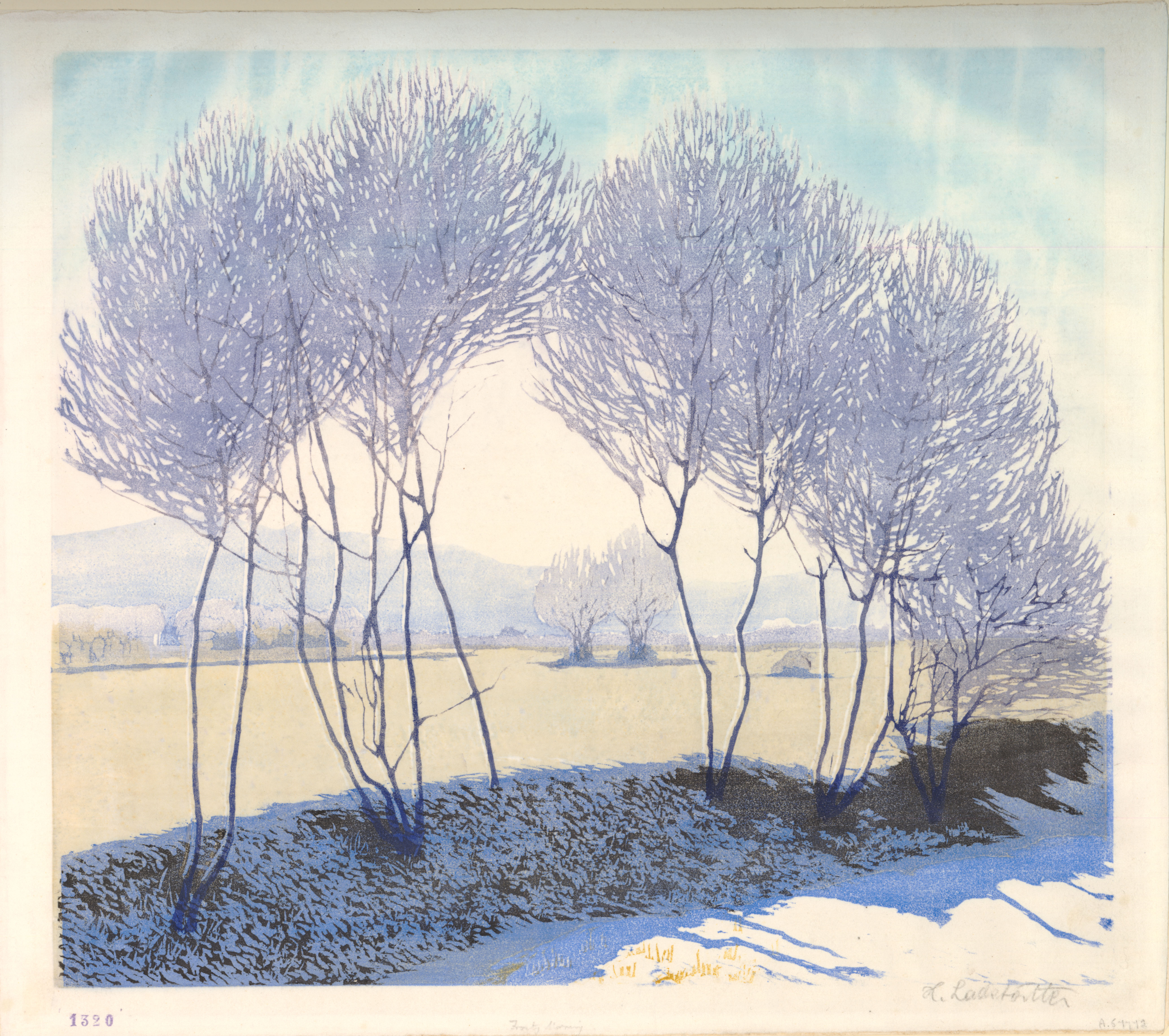 Frosty morning (about 1939)