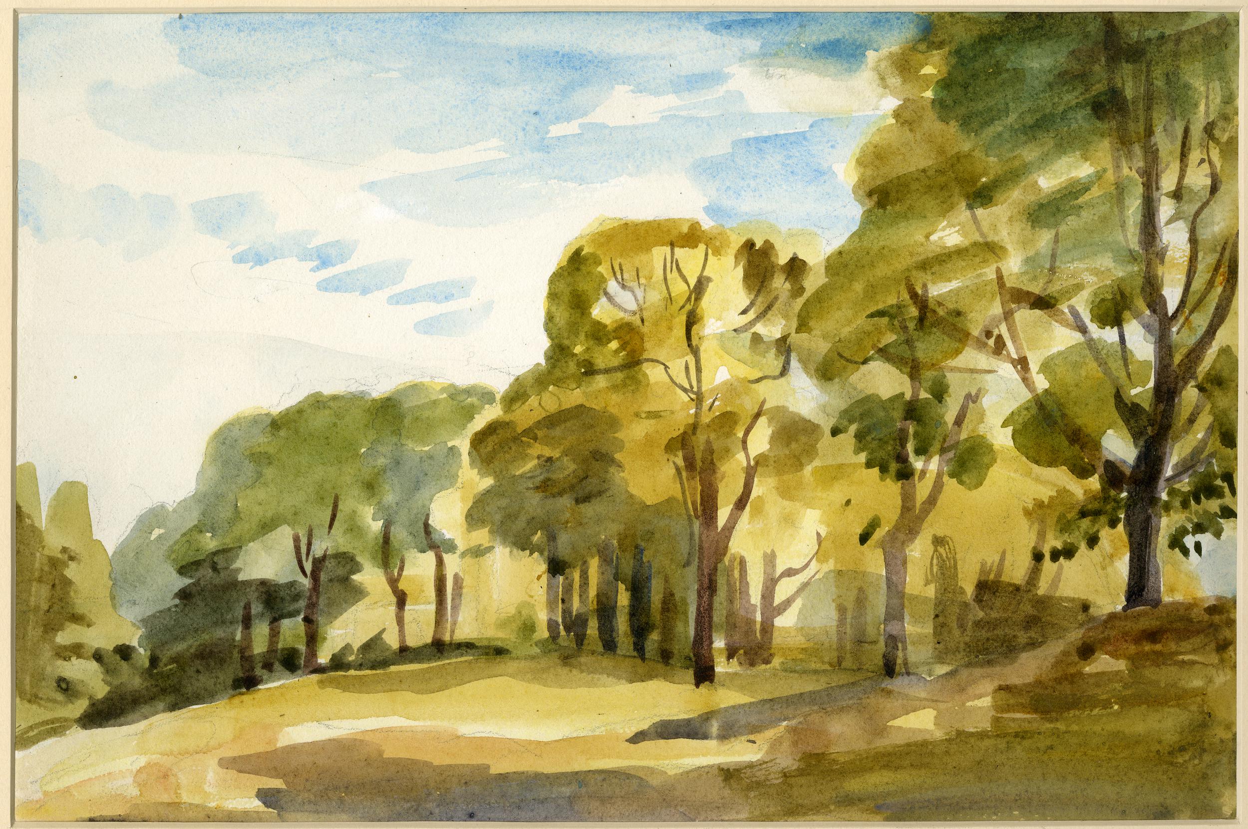 Woodland Scene, near Ironbridge (before 1942)