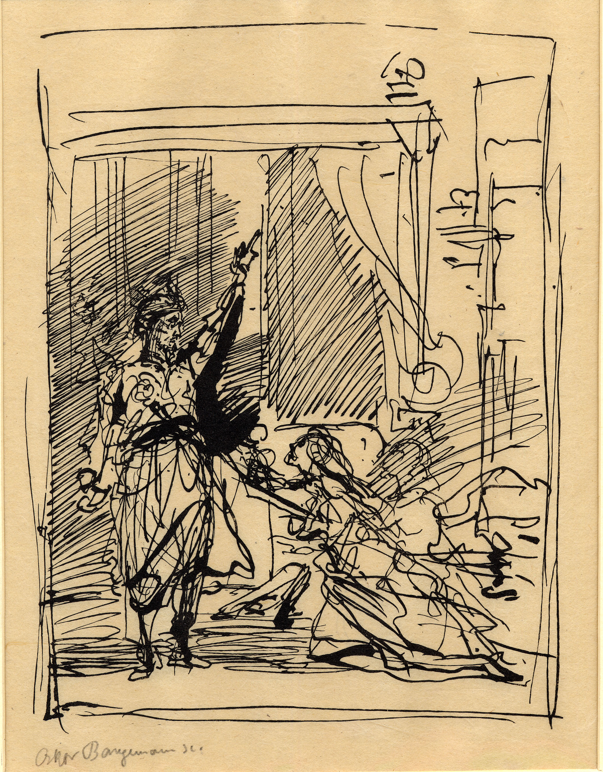 Desdemona (after Eugène Delacroix) (about 1932)