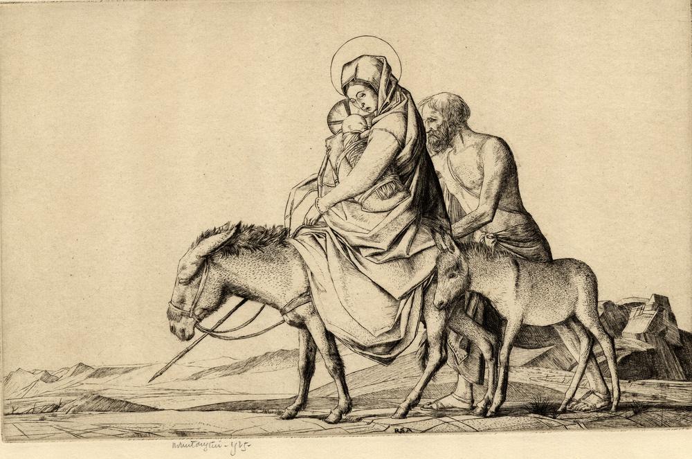 The flight into Egypt (1925)