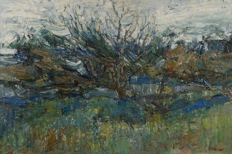 Trees and Hedge II (1957)