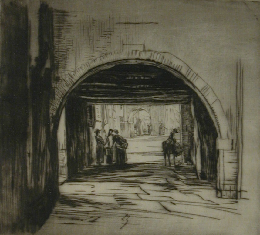 An Archway, Chioggia (before 1938)