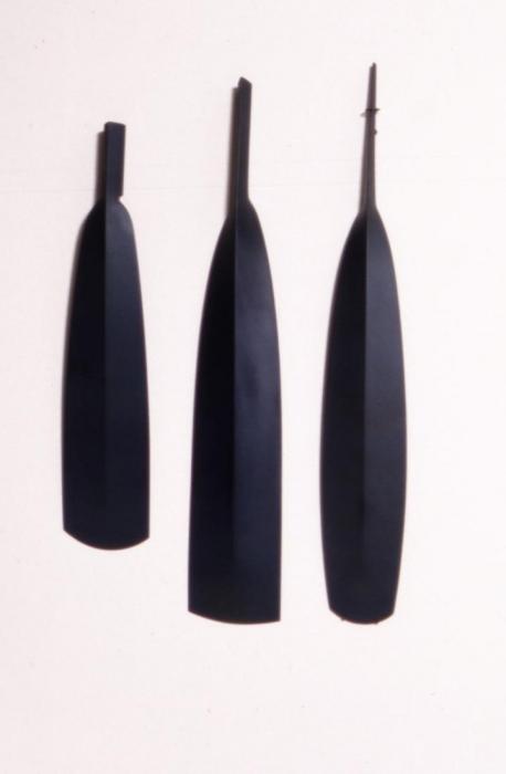 Three Paddle Forms: Blue (1997)