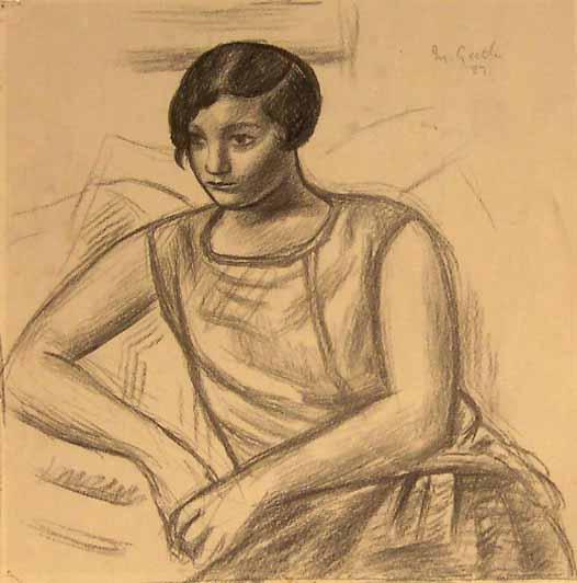 Girl Seated (1927)