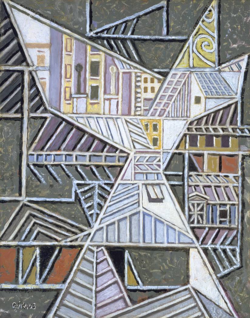 Petite Composition en Gris (Small Composition in Grey) (1953)