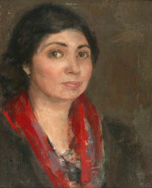 The artist's mother