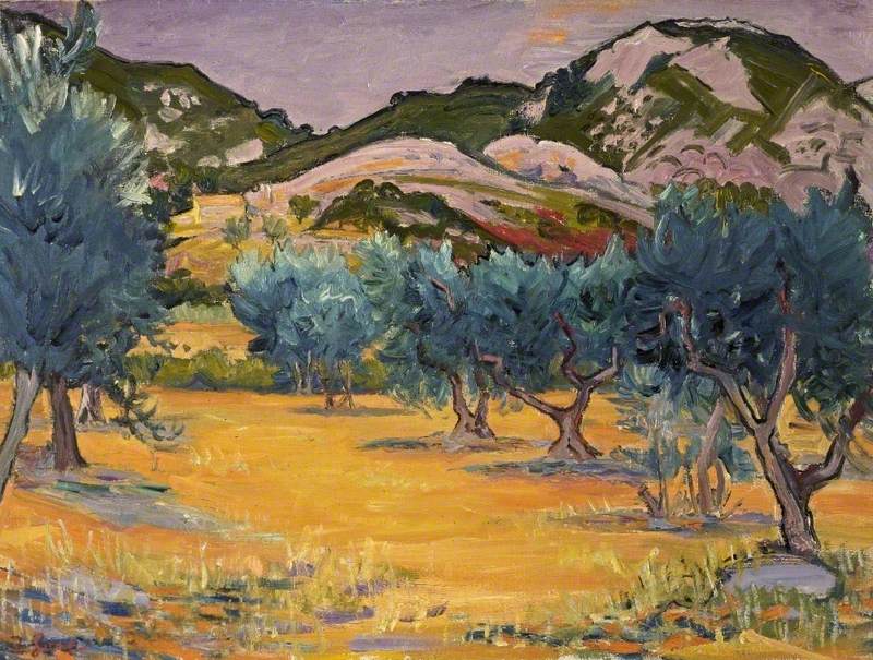 In the Alpilles, near Les Baux, France (1959)