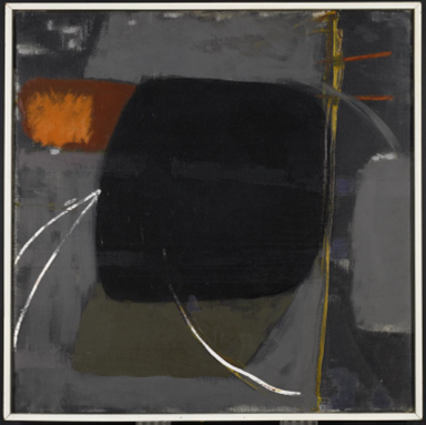 Black, Orange and Grey Composition (1957)