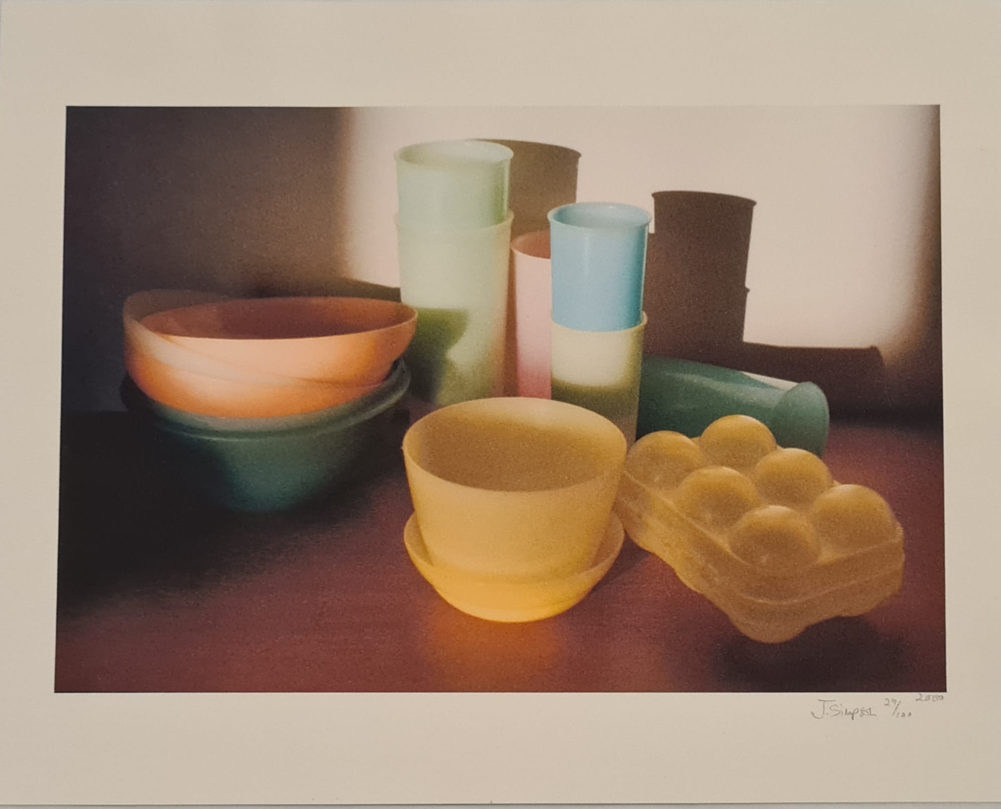 Sunset Still Life (Cubitt Street Studios Portfolio of 20 prints) (2000)