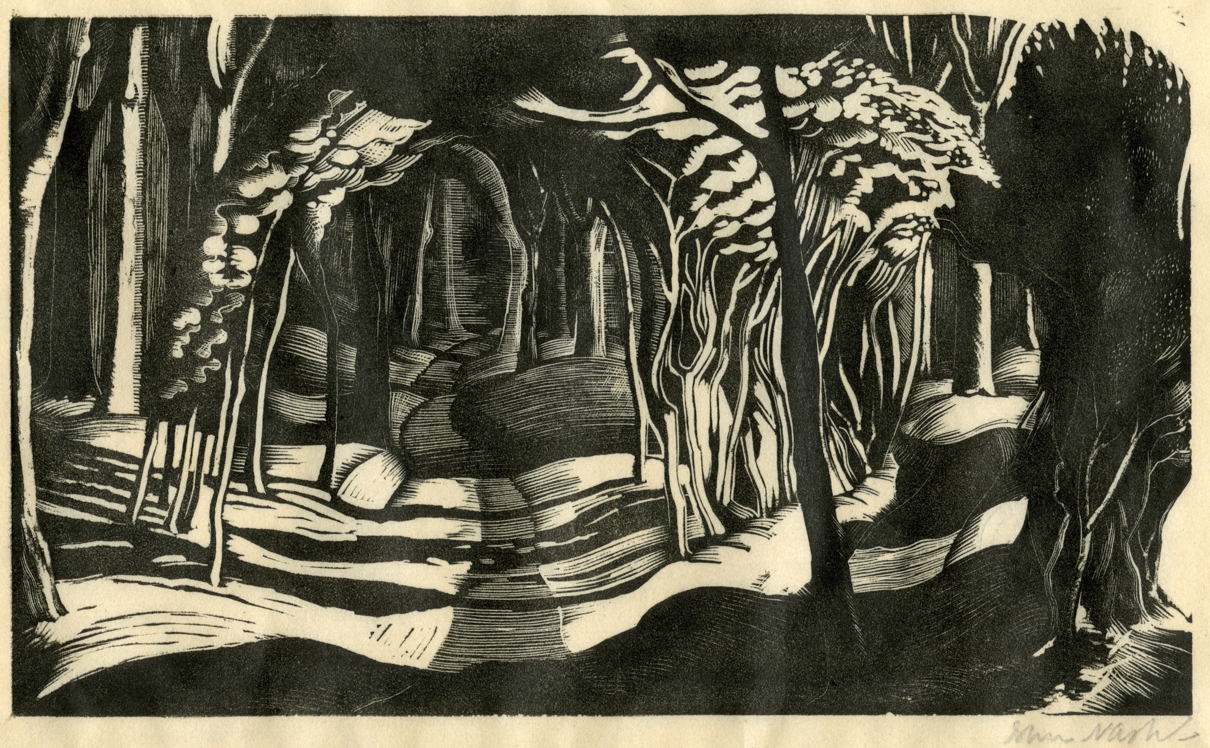 Woodland interior (1922)