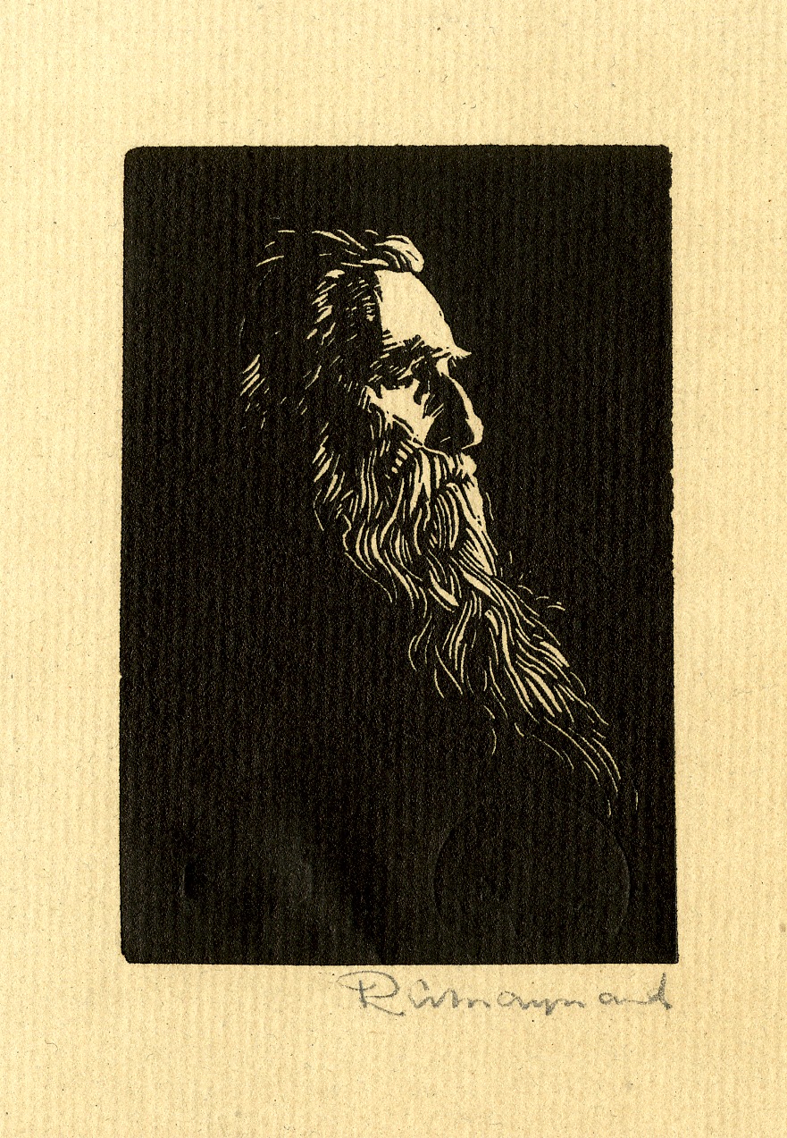 Portrait of John Ruskin (about 1925)