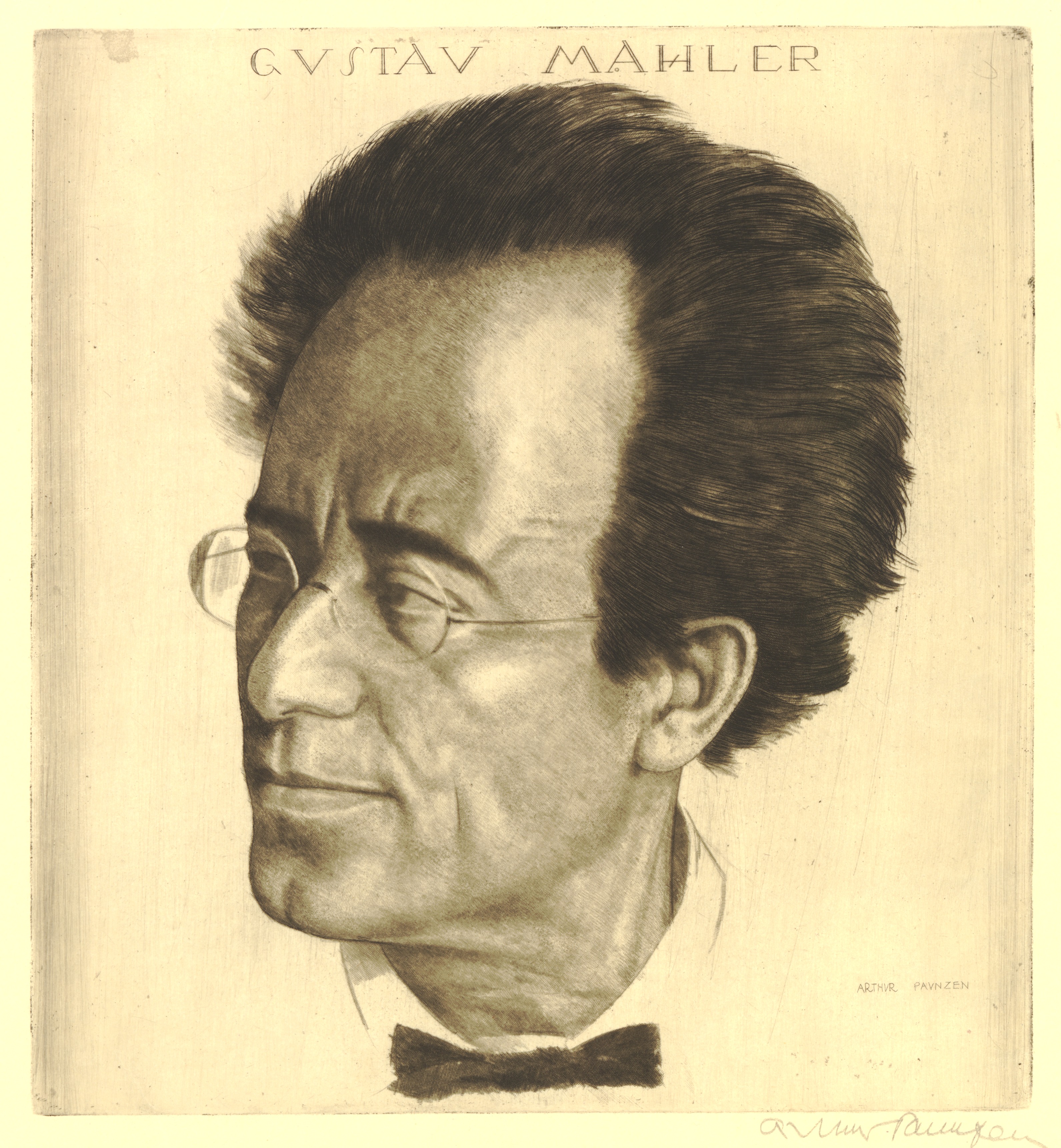 Portrait of Gustav Mahler (1860-1911) (1905 -1926)