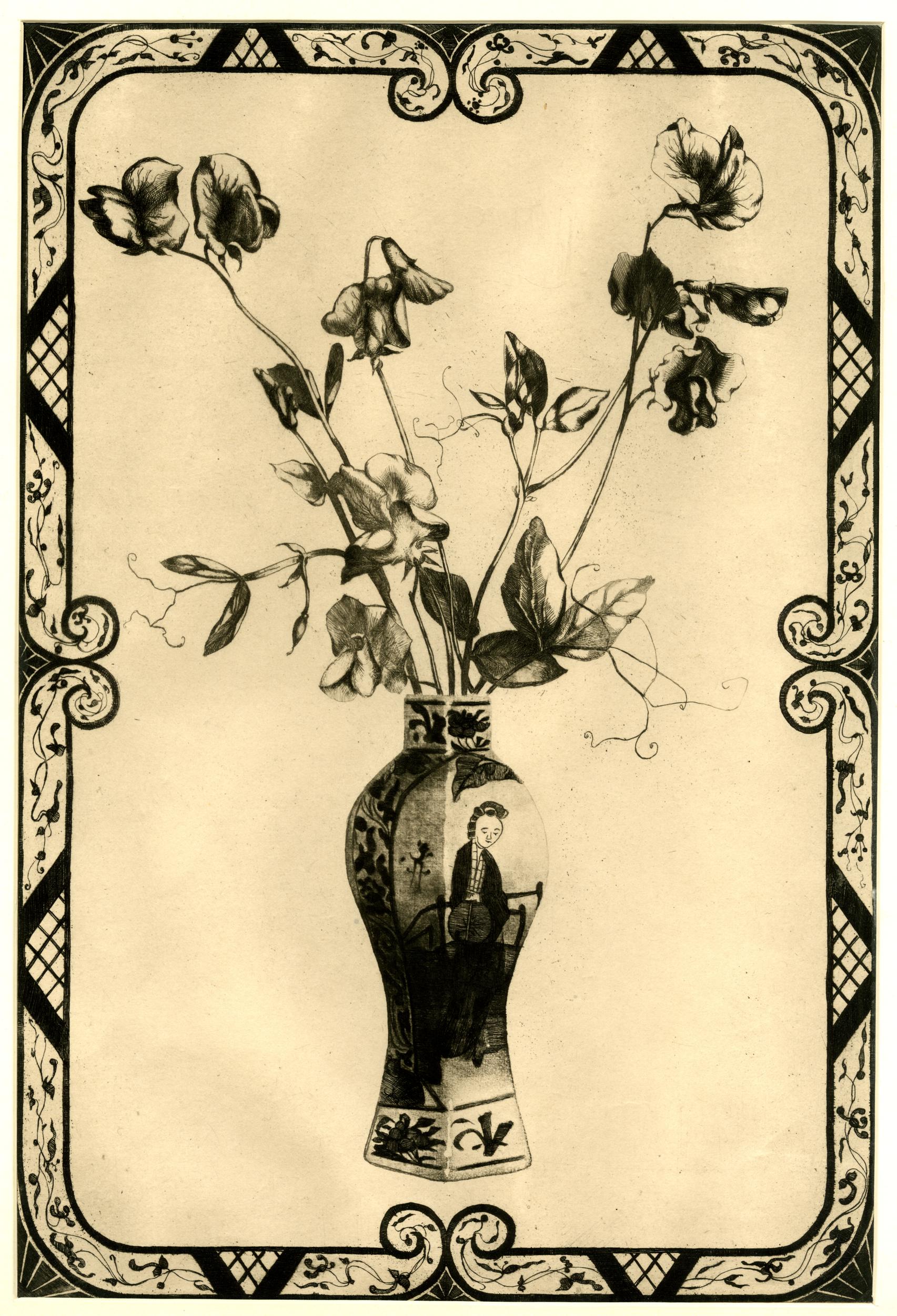 Sweet peas (about 1913)