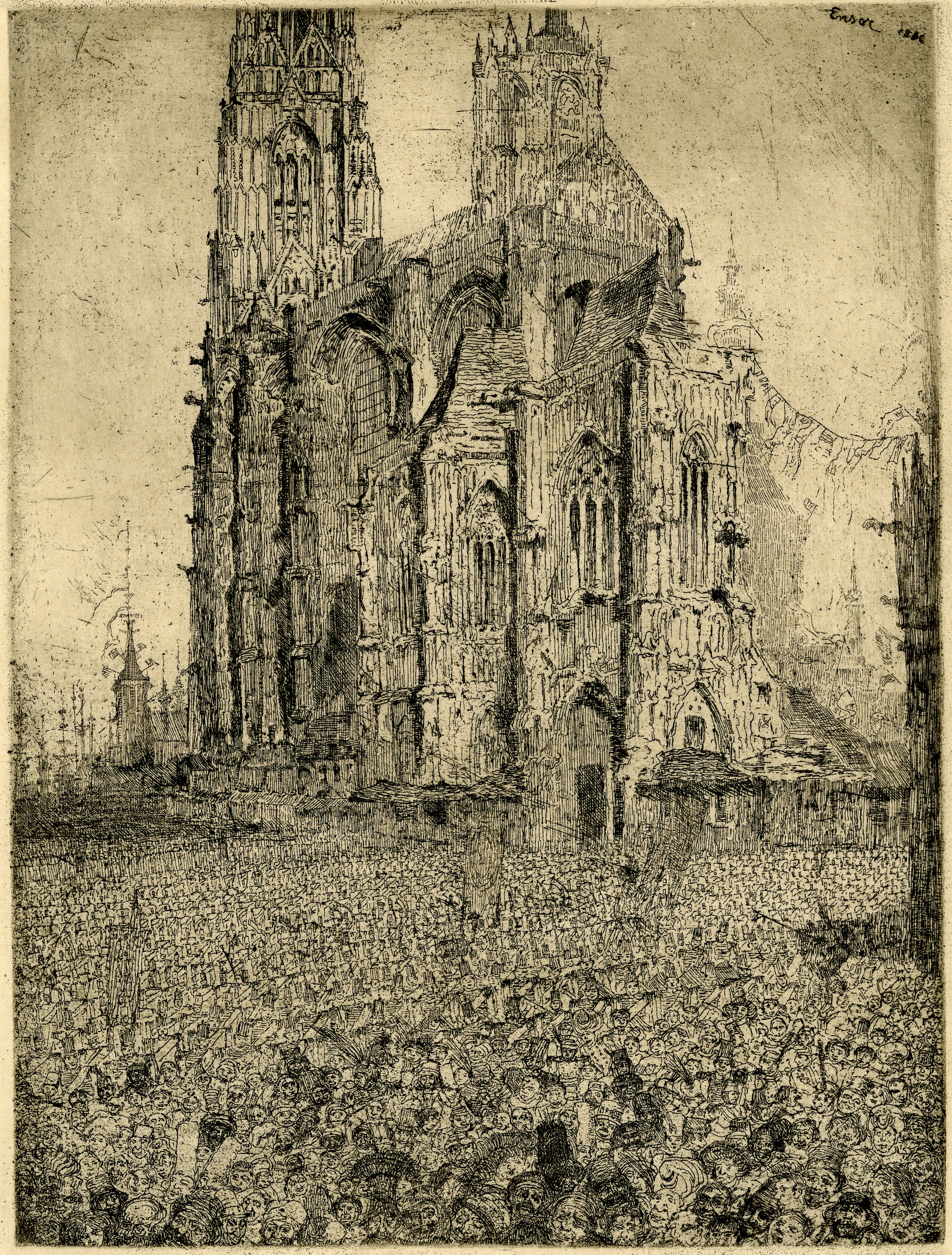 La Cathédrale (The Cathedral) (1886)