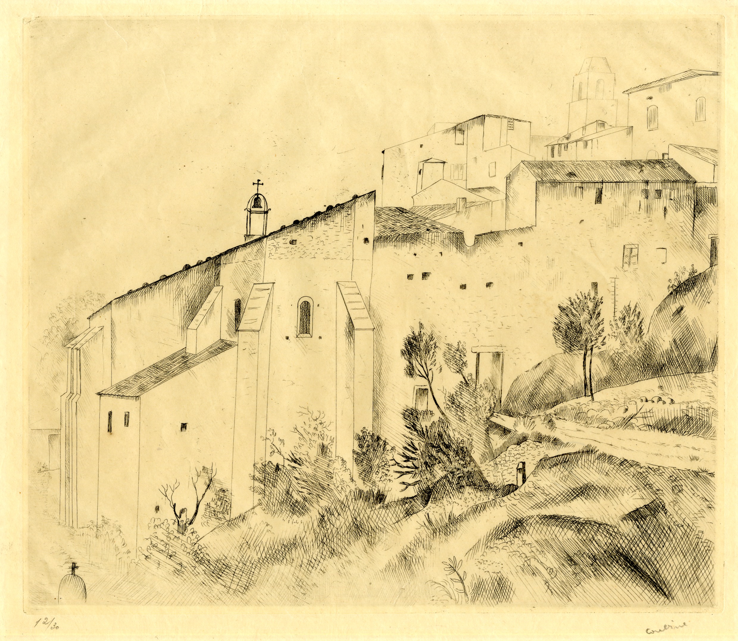 Le cloître, Simiane (1903-1934)