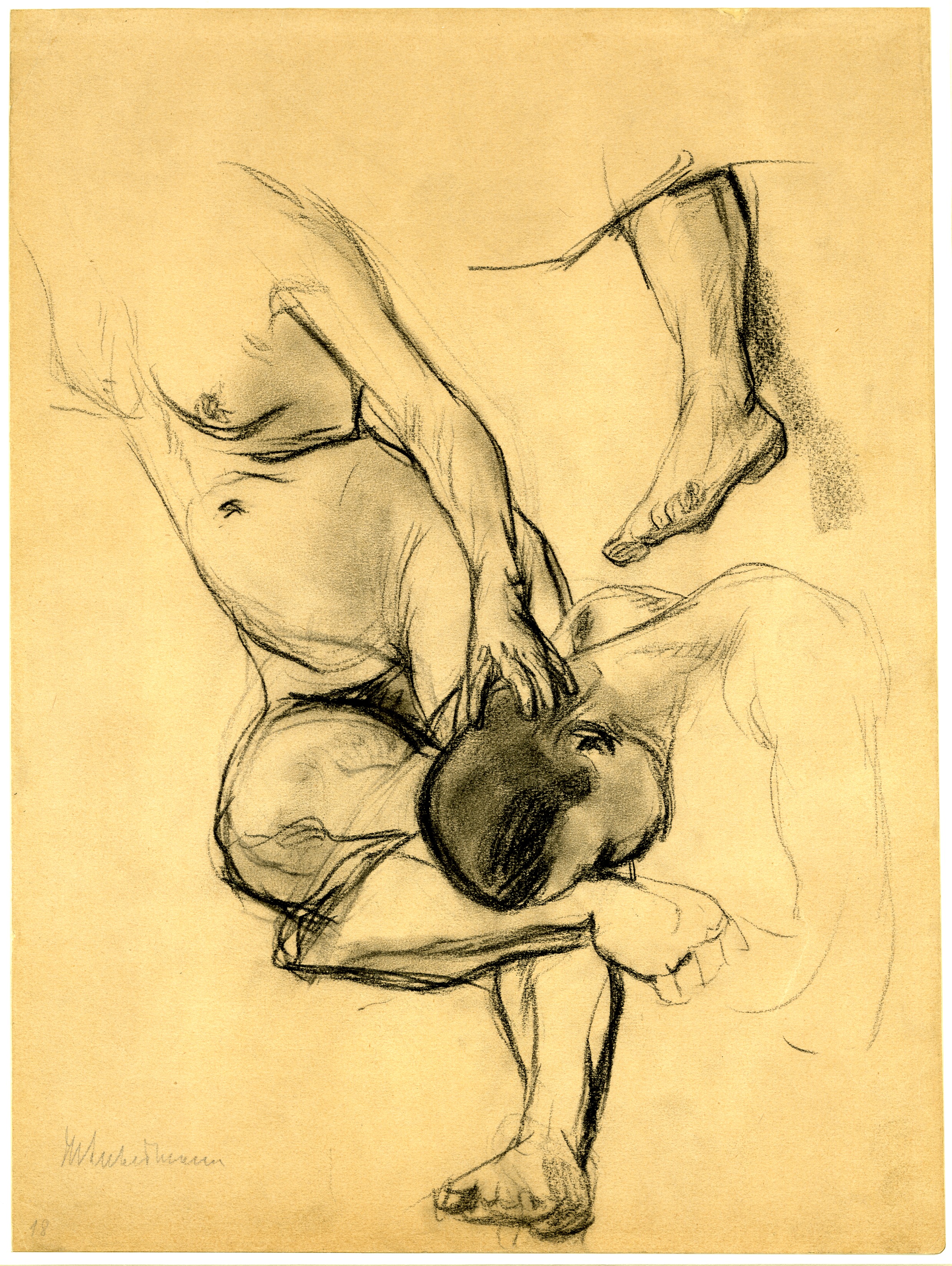 Study for Samson and Delilah (about 1902)