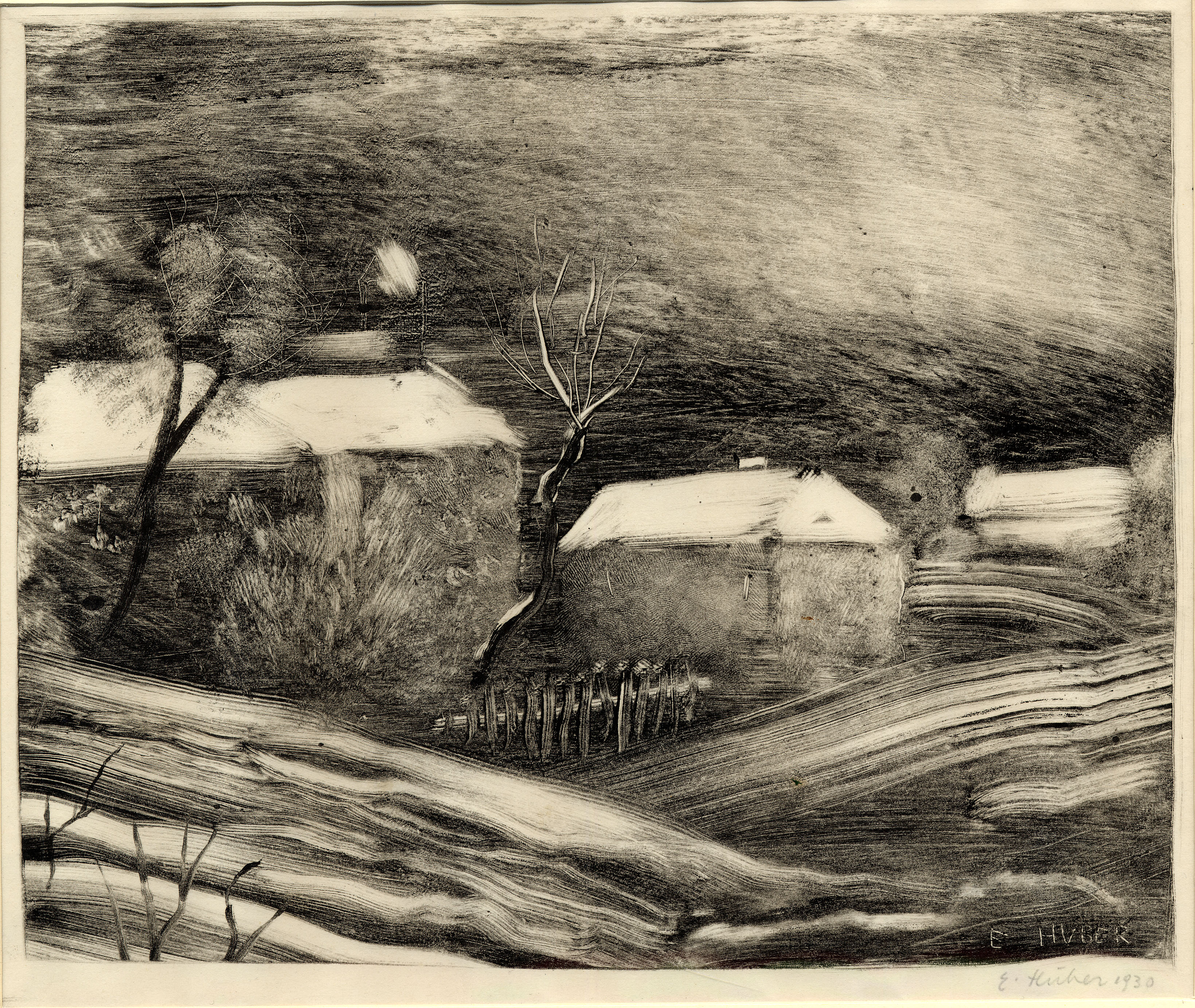 Snowy landscape (1930)