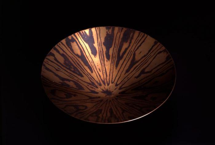 Mokumé Gane bowl (1982)