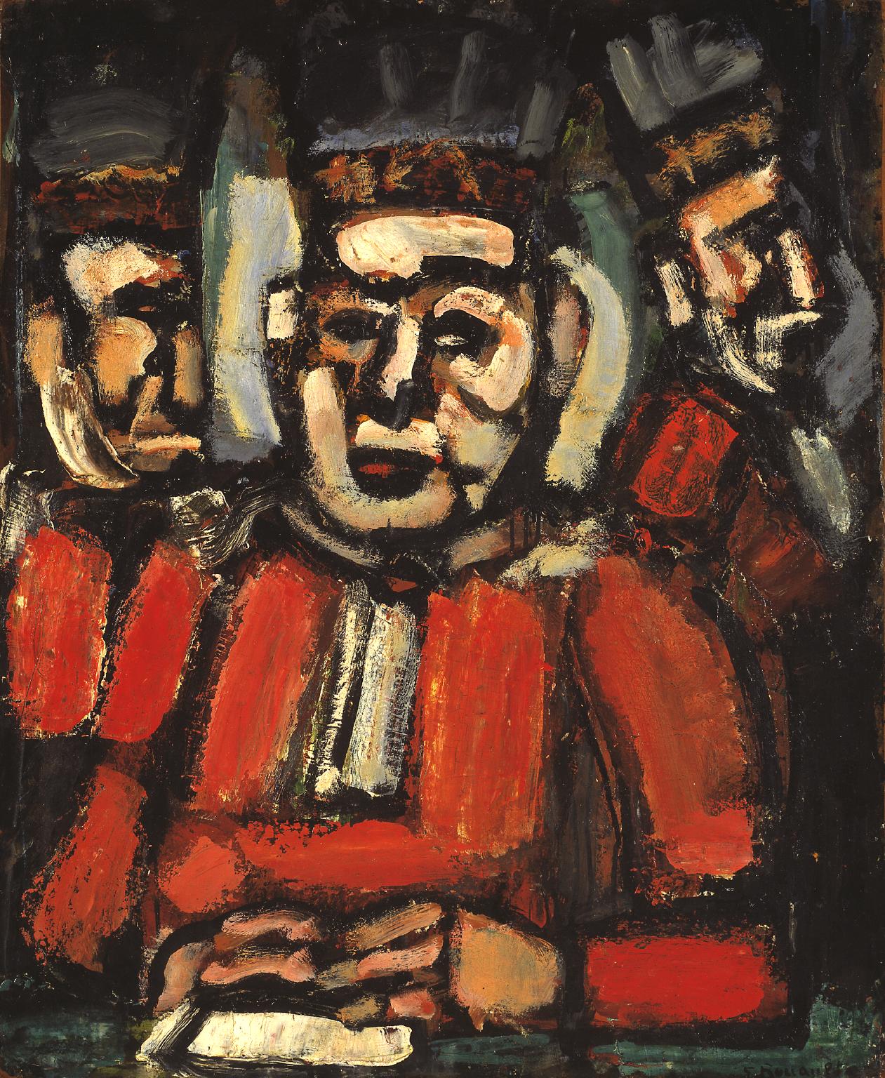 Les trois juges  (The Three Judges) (circa 1936)