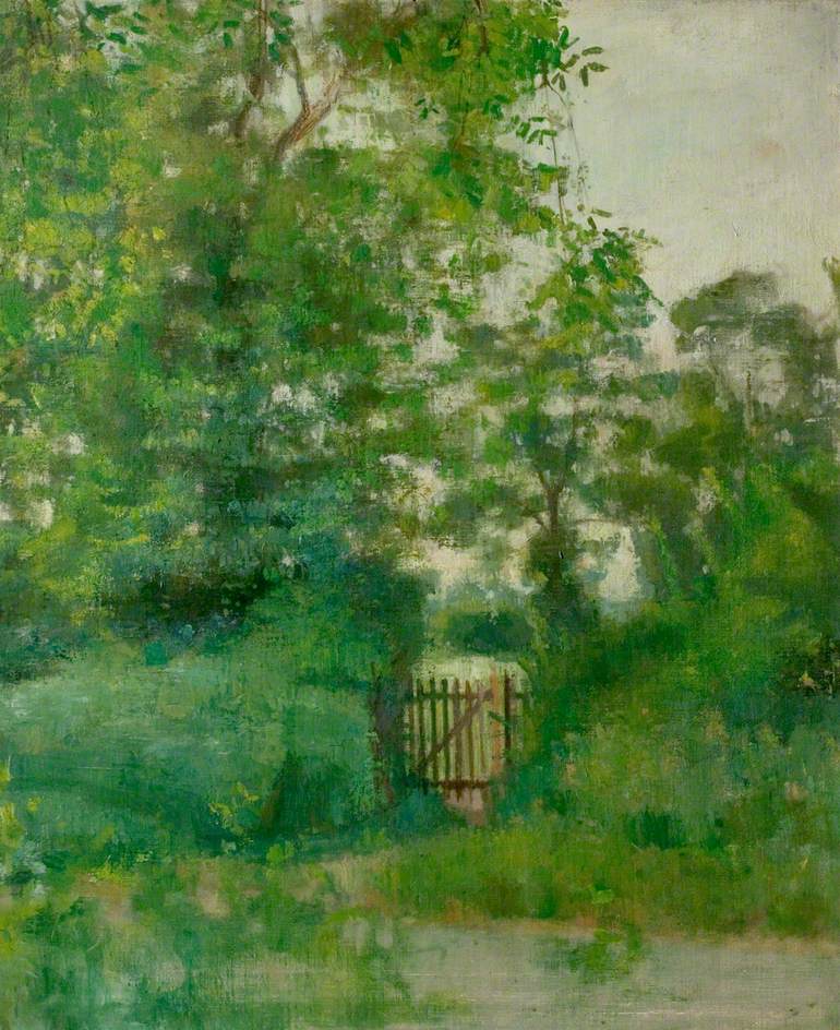 Green Landscape with Gate (about 1943)