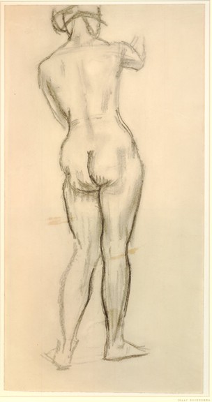 Study of a nude woman (1915)