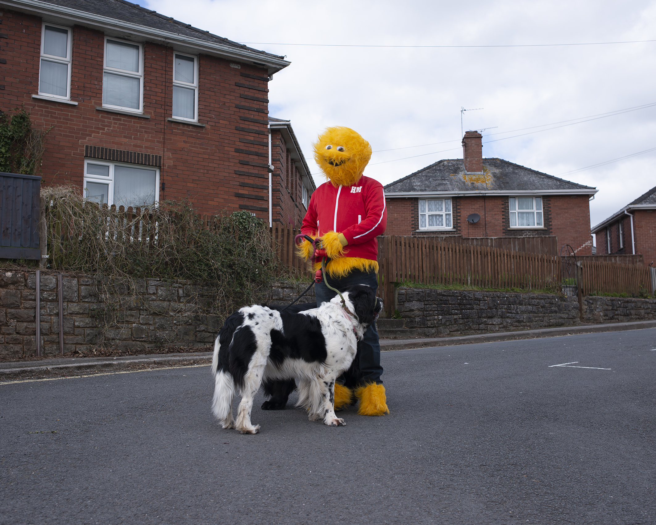 Man in Costume, Rifford Road, Exeter (from Breathe 2020 series) (2020)