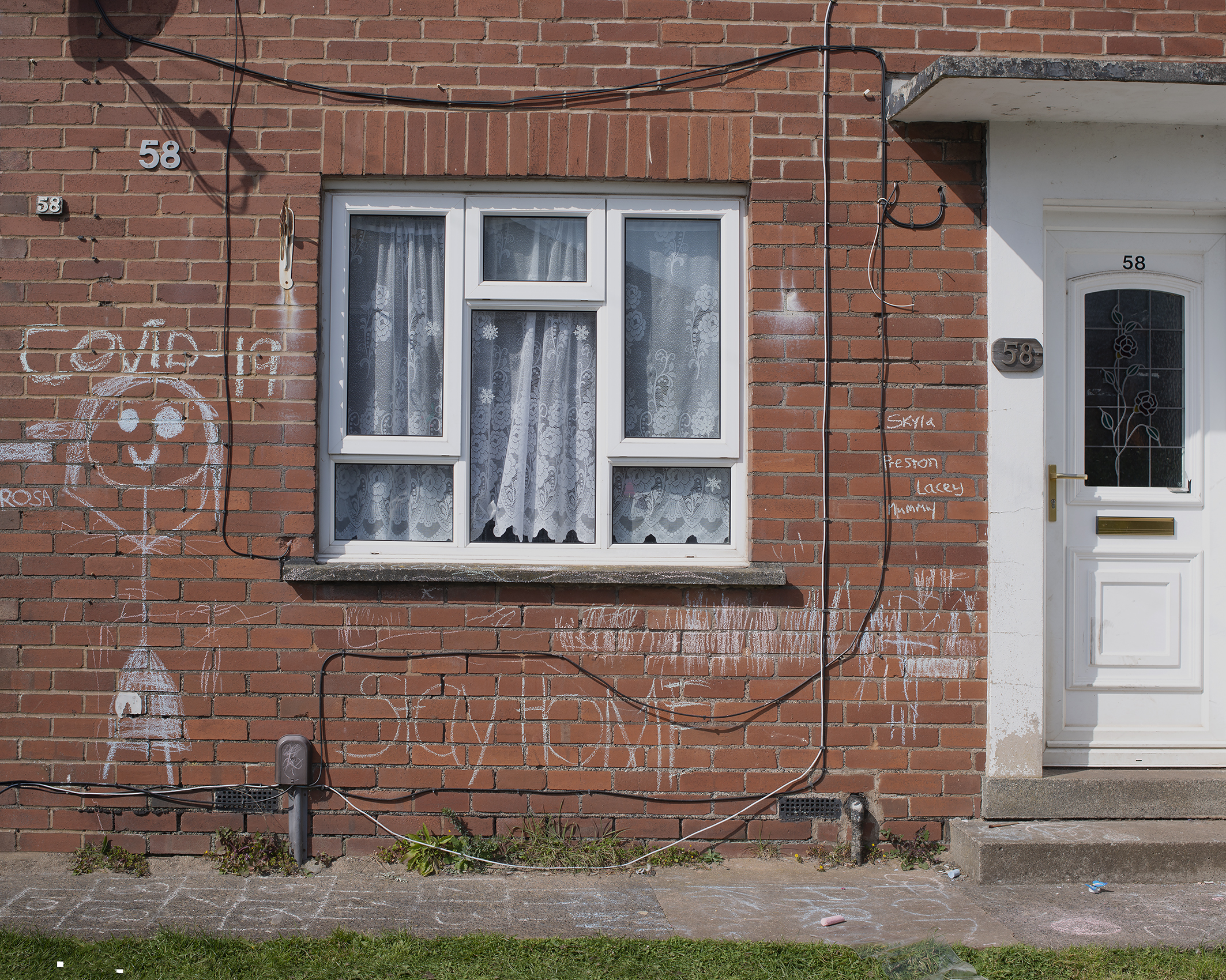 Covid Stay Home, Burnthouse Lane, Exeter (from Breathe 2020 series) (2020)