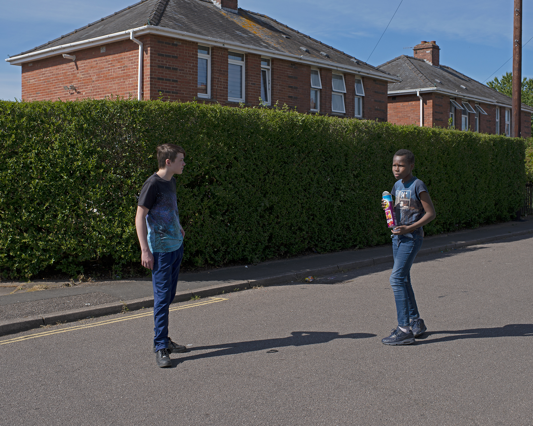 TJ and Fabian, Burnthouse, Exeter (from Breathe 2020 series) (2020)