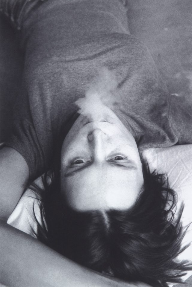 Smoking (portfolio of 12 Iris prints of Self Portraits 1990-1999) (1998)