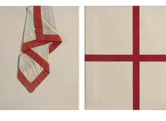 Flag (diptych) (circa 1974)