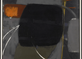 Black, Orange and Grey Composition (1957)