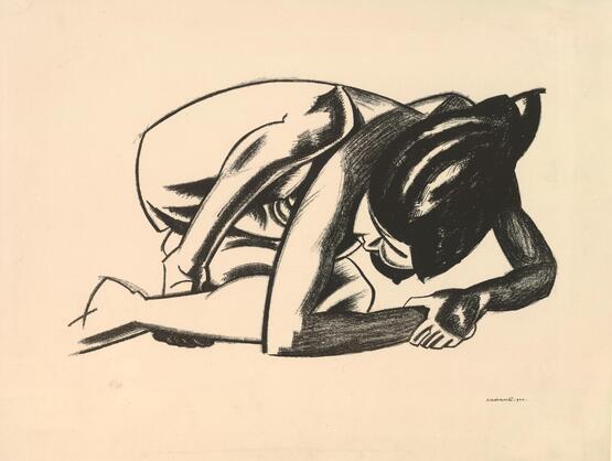 Crouching Nude (1920)