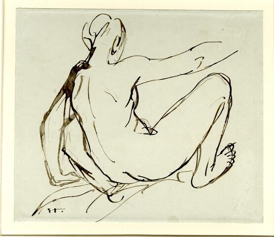 Nude Study (1874-1923)