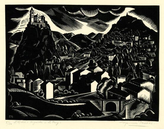 St Michel s'Aiguille - Le Puy-en-Velay (about 1930)