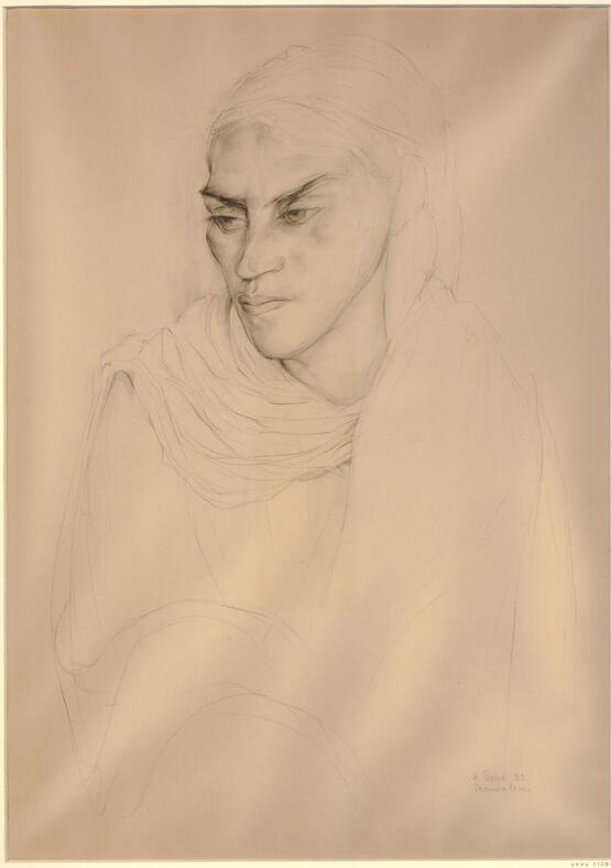 Study of a Persian woman (1932)