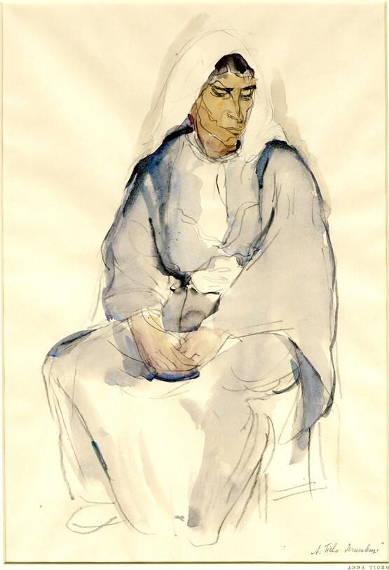 Study of an Arab woman (1909-1936)