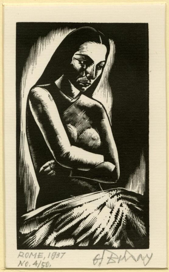 Mary Magdalene (Illustration to François Mauriac's Life of Jesus, 1937) (1937)