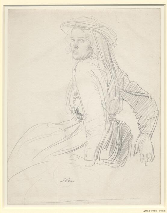 Ida seated (circa 1903-1904)